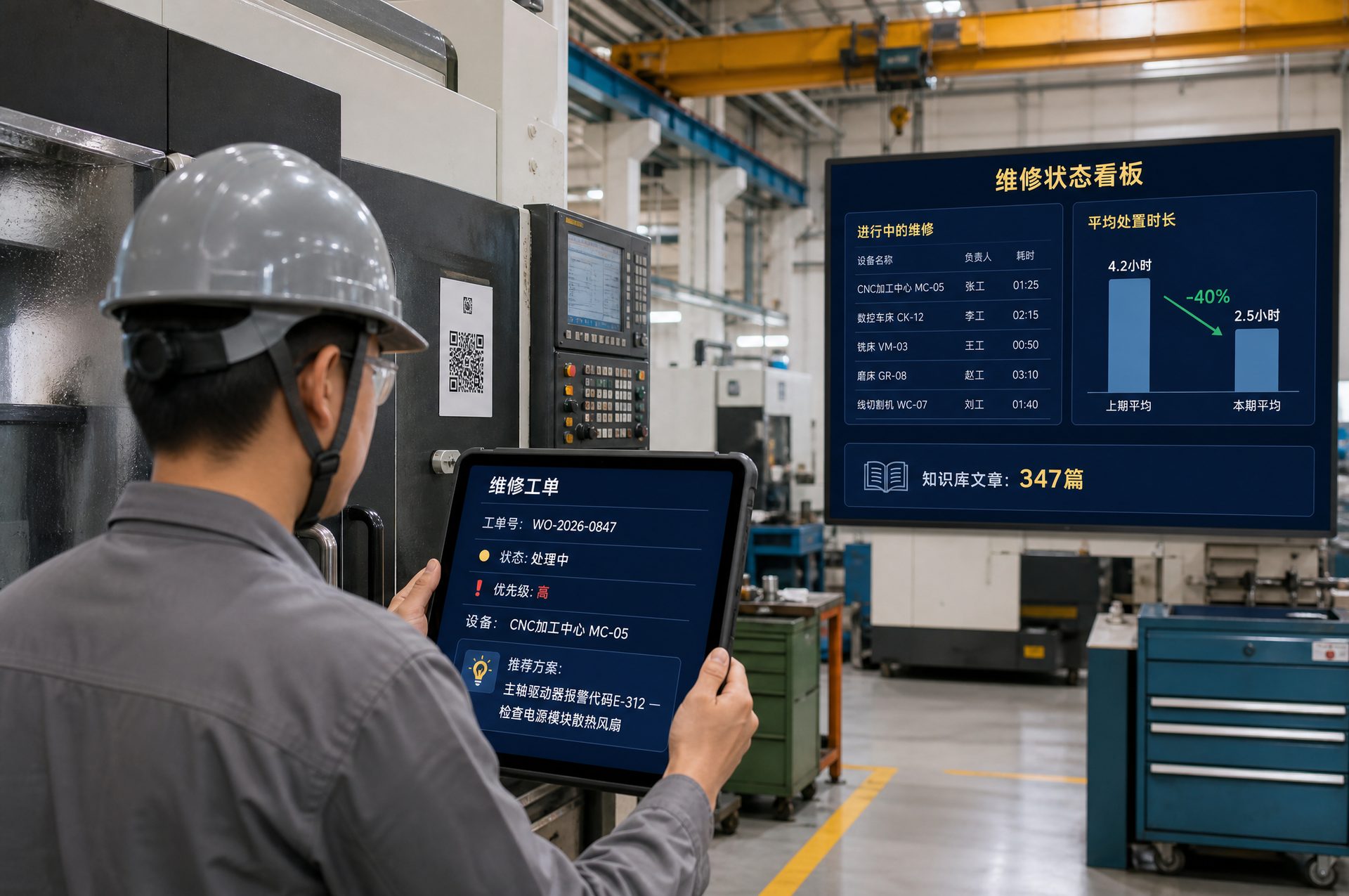 装备制造报修知识库